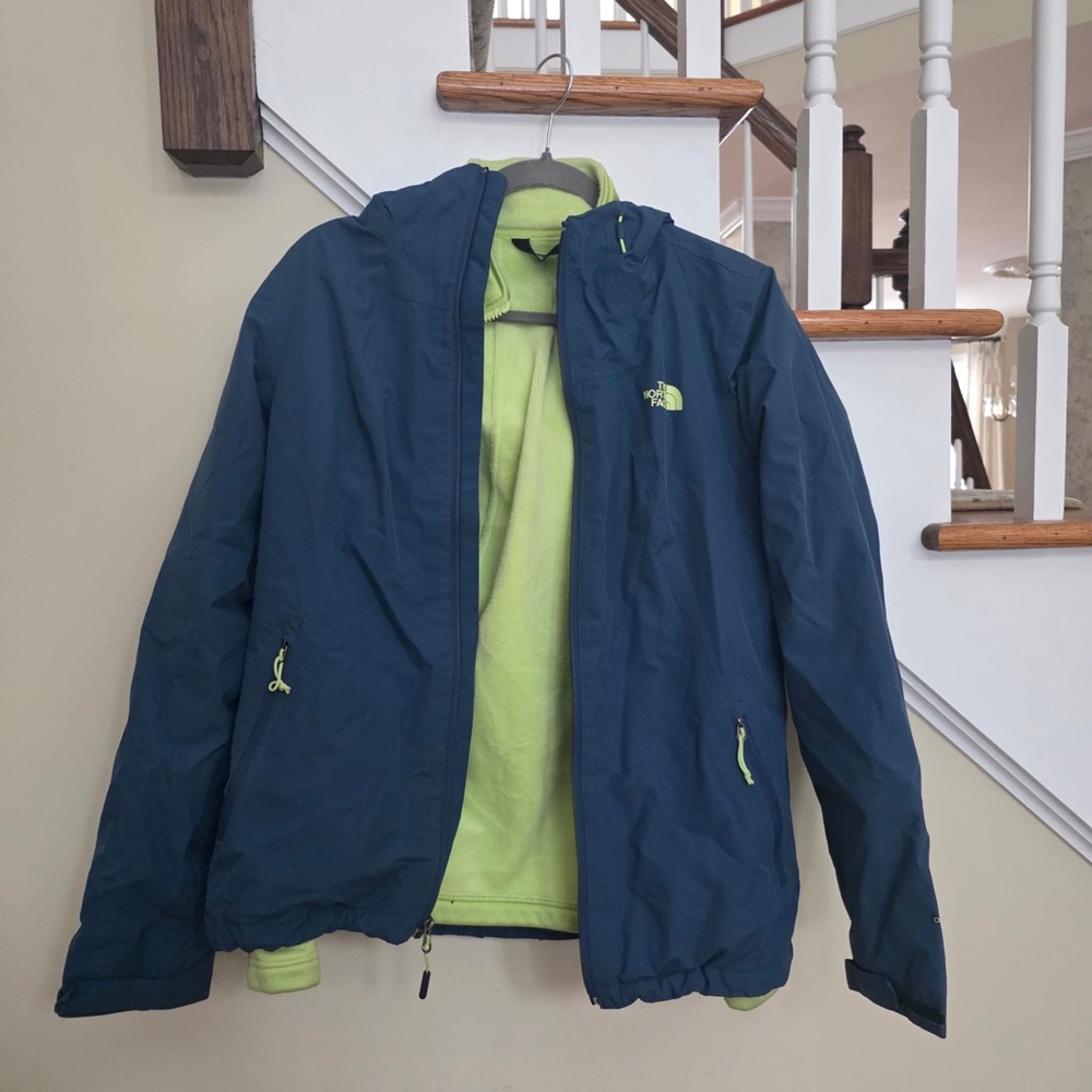 Fleece lined North Face jacket, women’s medium